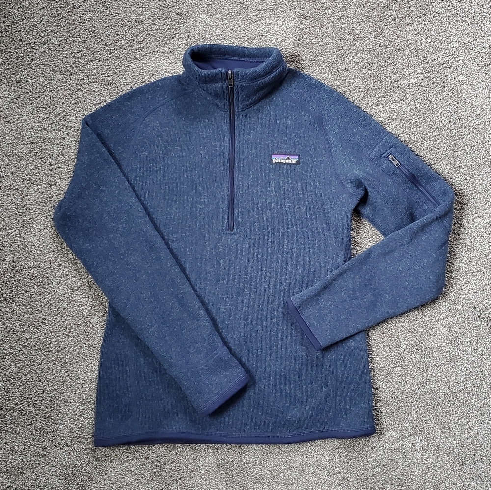 Patagonia women's Better Sweater 1/4 Zip Fleece LIKE NEW